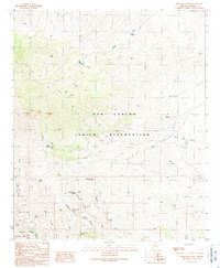 Beargrass Basin 1989 topographic map thumbnail