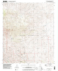 Beargrass Basin 1997 topographic map thumbnail