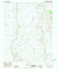 Beautiful Valley Well 1983 topographic map thumbnail