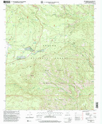 Beaverhead 1997 topographic map thumbnail