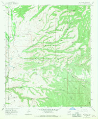 Bee Canyon 1967 topographic map thumbnail