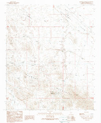 Belmont Mountain 1989 topographic map thumbnail
