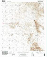 Ben Nevis Mountain 1996 topographic map thumbnail