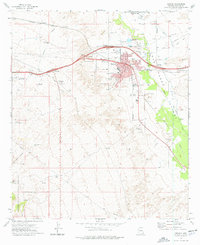 Benson 1973 topographic map thumbnail