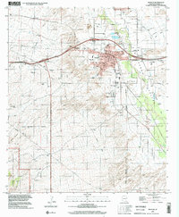 Benson 1996 topographic map thumbnail