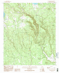Big Lake South 1991 topographic map thumbnail
