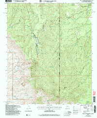 Big Lue Mountains 2005 topographic map thumbnail
