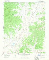 Big Mountain Dam 1967 topographic map thumbnail