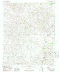 Big Shipp Mountain 1986 topographic map thumbnail
