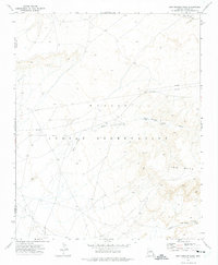 Bird Springs Wash 1972 topographic map thumbnail