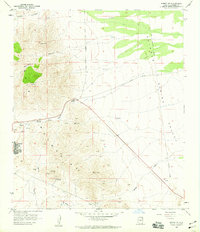 Bisbee NE 1958 topographic map thumbnail
