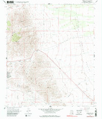 Bisbee NE 1958 topographic map thumbnail
