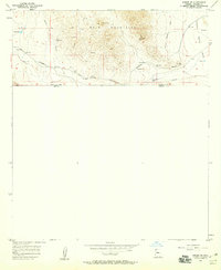 Bisbee SE 1958 topographic map thumbnail