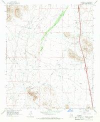 Biscuit Flat 1965 topographic map thumbnail