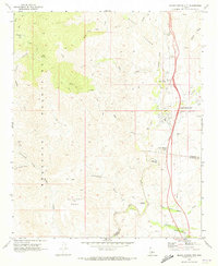 Black Canyon City 1969 topographic map thumbnail