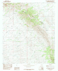 Black Diamond Peak 1985 topographic map thumbnail