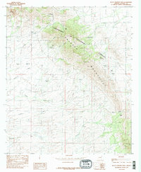 Black Diamond Peak 1985 topographic map thumbnail