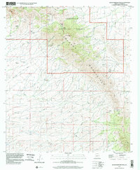 Black Diamond Peak 1996 topographic map thumbnail