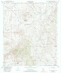 Black Mountain 1949 topographic map thumbnail