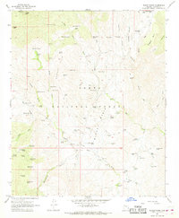 Bloody Basin 1967 topographic map thumbnail