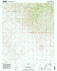 Blue Jay Peak 1996 topographic map thumbnail