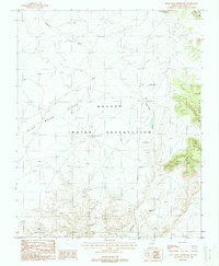 Blue Moon Reservoir 1988 topographic map thumbnail