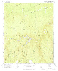 Blue Ridge Reservoir topographic map thumbnail