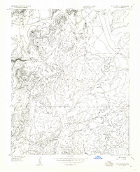 Blue Spring SE 1955 topographic map thumbnail