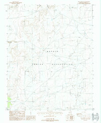 Blue Spring SE 1988 topographic map thumbnail
