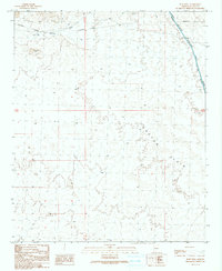 Bobs Well 1990 topographic map thumbnail