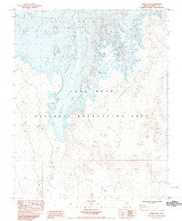 Bonelli Bay 1983 topographic map thumbnail