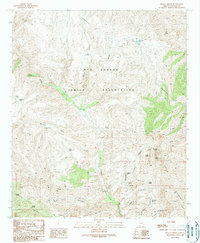 Bonita Spring 1989 topographic map thumbnail