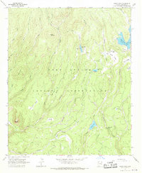 Bonito Rock 1967 topographic map thumbnail