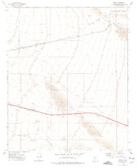 Bosque 1973 topographic map thumbnail
