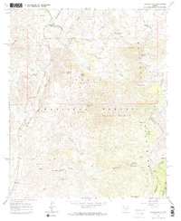 Boulder Mtn 1964 topographic map thumbnail