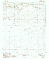 Bouse NW 1990 topographic map preview