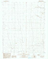 Bouse SW 1990 topographic map thumbnail