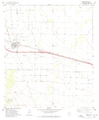 Bowie 1974 topographic map thumbnail