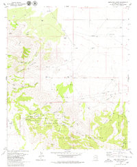 Bowie Mtn North topographic map thumbnail