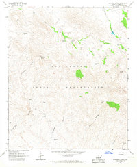 Branaman Spring 1966 topographic map thumbnail