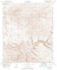 Brandenburg Mtn 1949 topographic map thumbnail