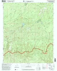 Brookbank Point 1998 topographic map thumbnail