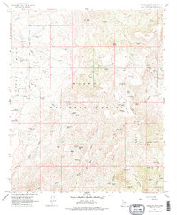 Brooklyn Peak 1967 topographic map thumbnail