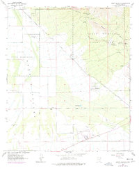Brown Mountain 1968 topographic map thumbnail