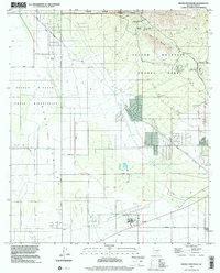 Brown Mountain 1996 topographic map thumbnail