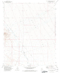 Buck Mountains NE 1970 topographic map thumbnail