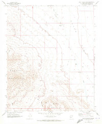Buck Mountains SE 1970 topographic map preview