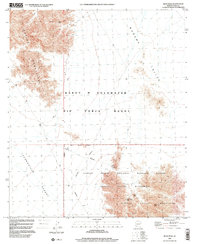 Buck Peak 1996 topographic map thumbnail