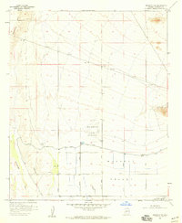 Buckeye NW 1958 topographic map thumbnail