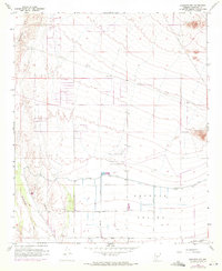 Buckeye NW 1958 topographic map thumbnail